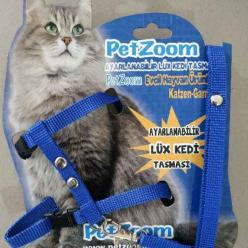 PetZoom Kedi Göğüs Tasması Gezdirme Kayışı